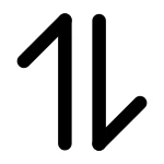 Sort Two SVG Icon